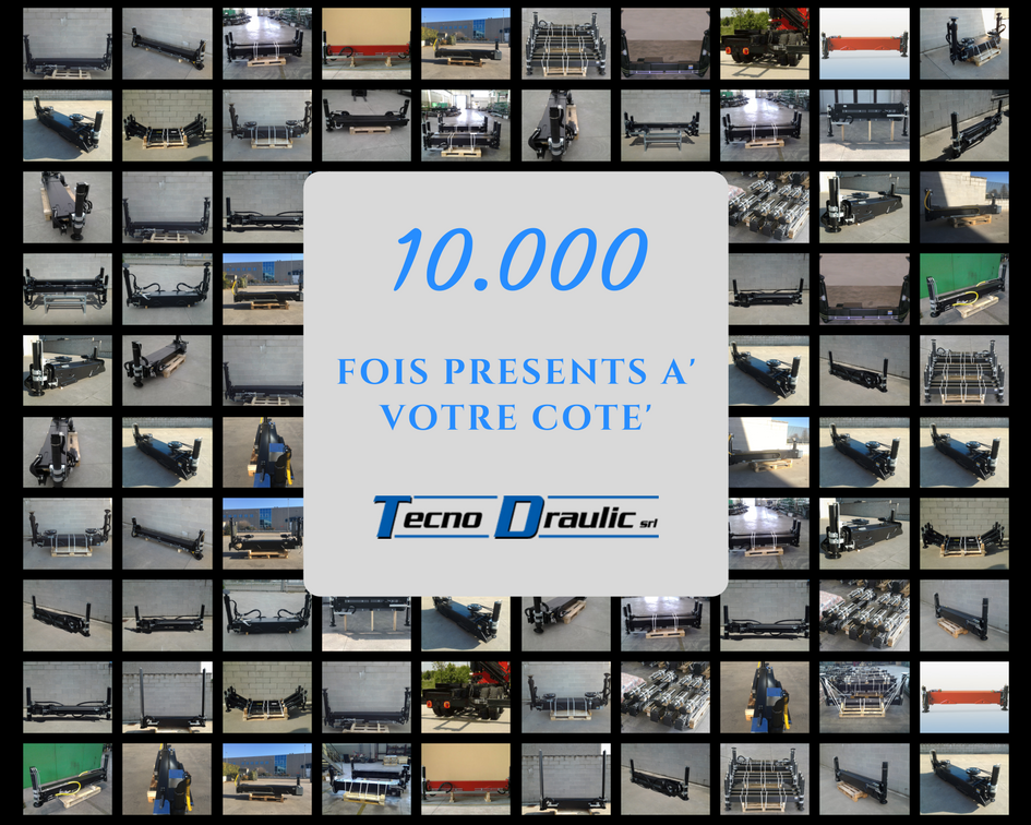 10.000 TRAVERSE TECNODRAULIC PRODUITES